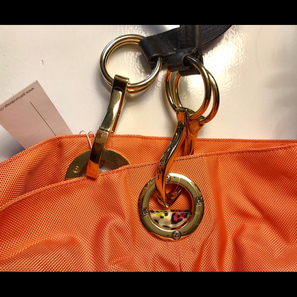 NWT, JPK Paris 75 Nylon Bucket Tote Purse - Picture 5 of 6